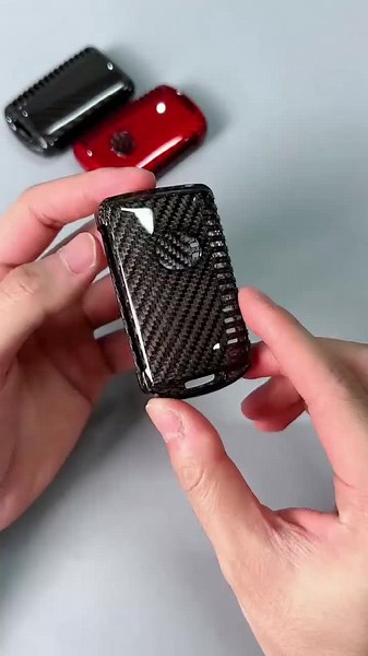 Mazda Carbon Fiber Key Fob Case for Various Models