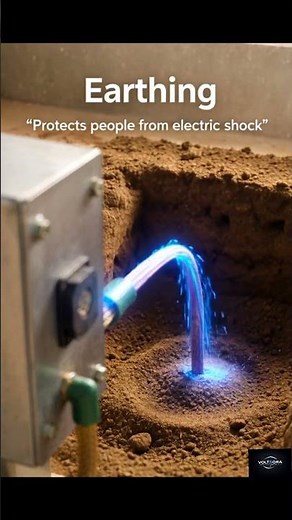 Earthing vs Grounding #eee #electrical #ai#learning #eee #metaai #worldwide #earthing #support #art