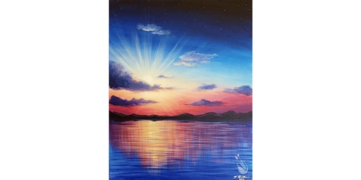 Capture the Dawn of a New Day - Paint and Sip in New Braunfels | Classpop!™
