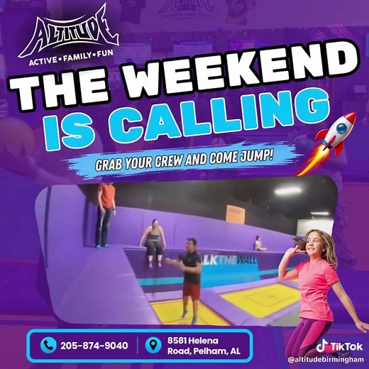 Jump. Play. Repeat. 💥 The ultimate day out starts here! #family fun pack #altitudetrampolinepark #pelhamal #KidsFun #indoor