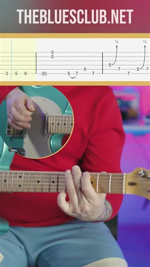 KILLER Rock Blues Riff! // DBL548 #shorts