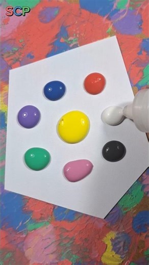 mixing color #shortsvideo #colormixingmagic #satisfying