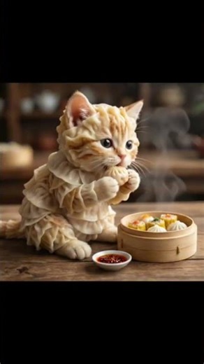 Dim sum/ Momos Asmr Cat /Kitty Asmr#asmrsounds#asmr #asmrsounds#asmr#asmrslimeasmrcommunity#pounce