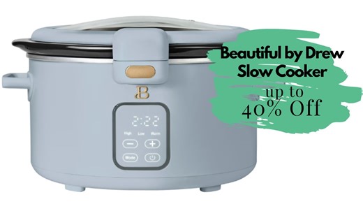 Walmart Sale | Beautiful by Drew Slow Cookers Starting at $19.98