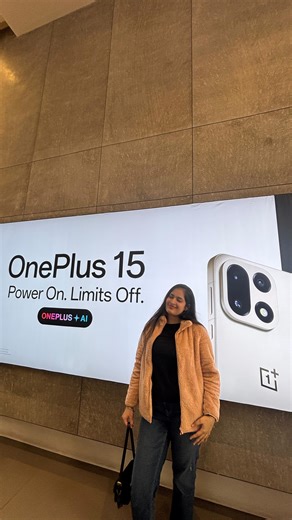 Sukhman | UGC Creator ✨ on Instagram: "A phone that actually keeps up with my day? Rare 🤭 But after spending some time with the OnePlus 15, I finally get the hype ‼️ From shooting content to scrolling, gaming, replying to emails, and editing reels, this phone is built to be an all-day companion. And yes, that 7300mAh mega battery is no joke. It genuinely lasts longer than my powerbank (and I still had battery left by the end of the day) 😭 What really stood out to me was the built-in Google Gem