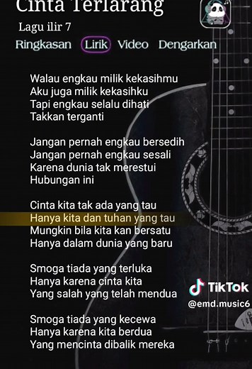 Membalas @muhamaddrzll 🫡 . . . #foryou #liriklagu #karaoketiktok #cintaterlarang