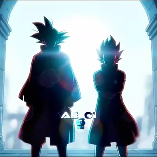 When Goku & Vegeta Became Akatsuki ☠️