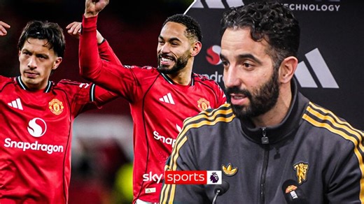 Man Utd boss Ruben Amorim says media pressure meant team couldn't change formation as Bruno Fernandes remains on sidelines