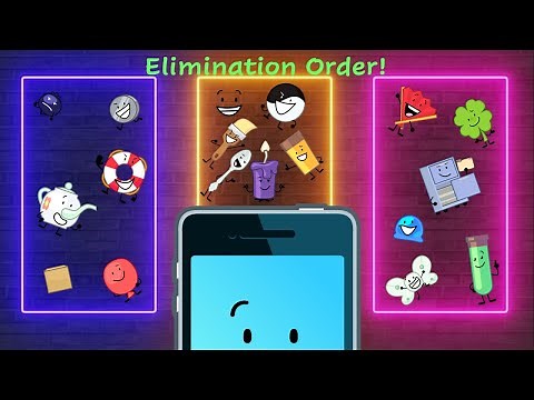 Inanimate Insanity: Invitational Elimination Order