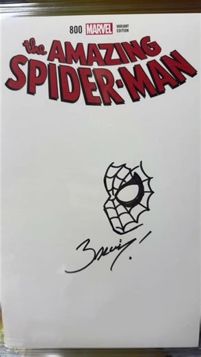 CGC 9.8 Sketch Art, Amazing Spider-Man Unboxing!
