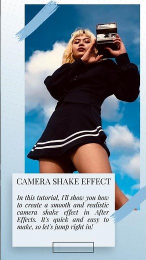 Camera Shake Effect - After Effects Tutorial