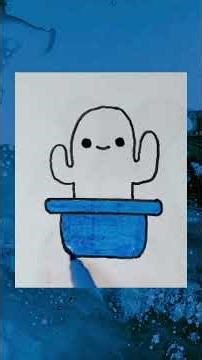 Cactus 🌵🌵 drawing #cactus #drawing #easydrawing #art #shorts