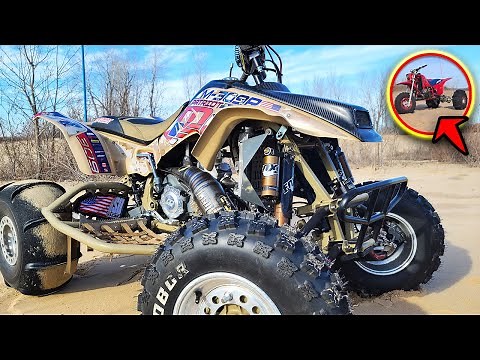 Honda TRX250R in The Sand - Riding and Tuning with Dave Moore