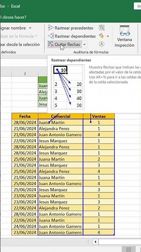 How to Trace Precedents and Dependents in Excel in 1 Minute | Easy and Quick Function #easyexcel