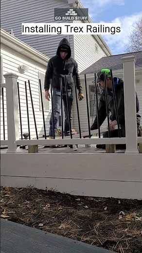 Trex Railing Install