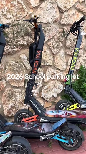 2026 School Parking Lot Inokim Electric Scooter Review