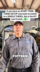 38K views · 284 reactions | If you have an ACERT TWIN TURBO SETUP and want to switch to a SINGLE TURBO, this is the KIT you’d need… #fyp #semitruck #pdi #truckdriver #engine #mechanic #truckingindustry #twinturbo #turbo #acert | Big Shop Diesel Services | Facebook