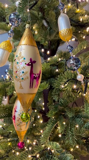 A single ornament can transform your whole tree 🎄 Our antique-style ornaments bring vintage charm and holiday magic to any home. | Timothy De Clue Collection