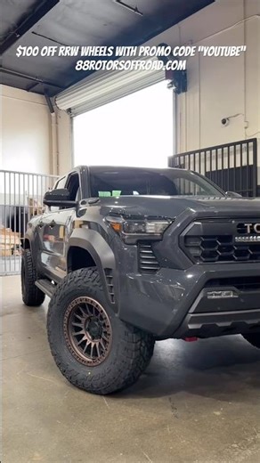 2025 Toyota Tacoma RRW RR7-V & RR7-H Wheels #88rotorsoffroad
