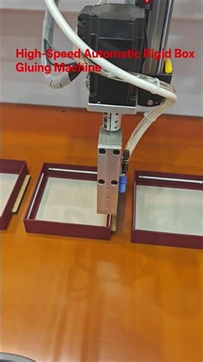 High-Speed Automatic Rigid Box Gluing Machine | Precision Glue Dispenser | Kylin Machinery