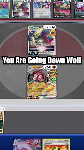 Lycanroc Ex Revenge! #ptcgl #ptcglive #darkintegralgaming