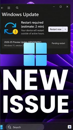Windows 11 25H2 Update Failed? Fix KB5089549 #shorts