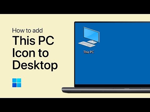 How To Add This PC Icon To Desktop on Windows 11