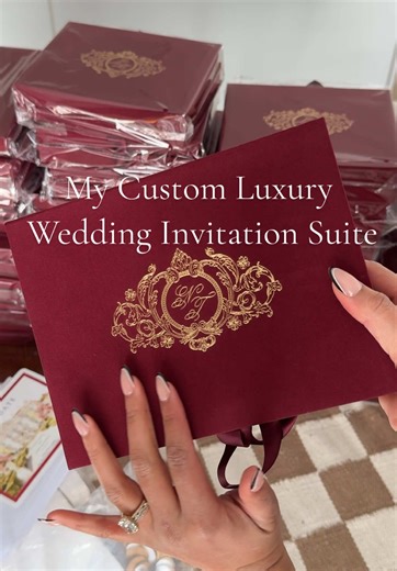 Custom Luxury Wedding Invitations That Wow