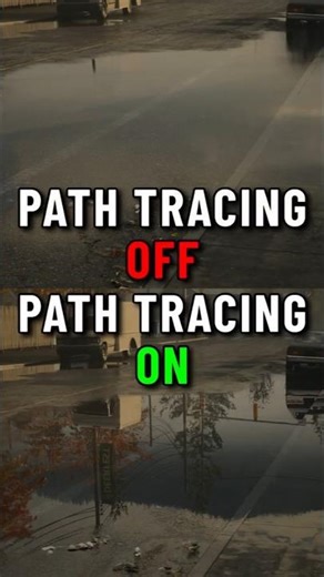 Path Tracing ON vs OFF in Alan Wake 2 - RTX 4060 1080p #alanwake2 #rtx4060