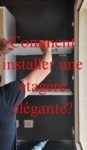 80K views · 224 reactions | Comment installer une étagère élégante? | byniveau | Facebook