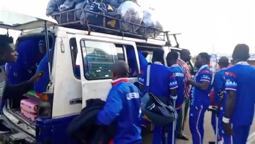 Sad 😭 News! 😭😭 This is the bus that was sent to pick up the Liberia Amputee National Team from RIA after their return from the Paralympic Games in Nigeria. Government of Liberia, you need to give the Amputee National team a bus. You be the judge! 😭 | Liberia Latest News TV