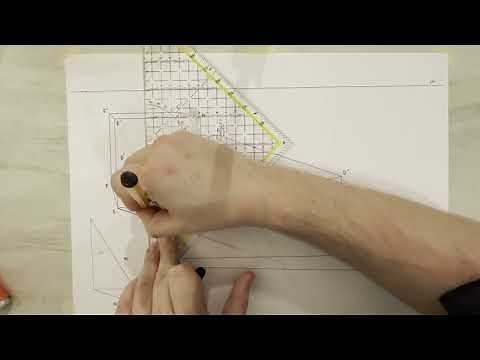 Géométrie Descriptive 1 - Les ombres - Méthode avec intersection de plans