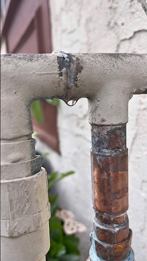 💧🧰 Copper Pipe Leak Repair Done Right!