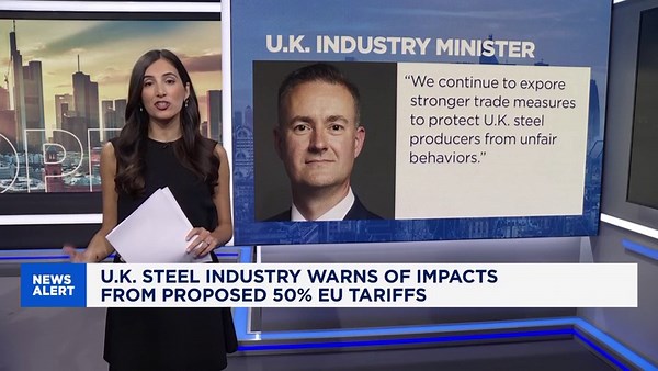 The 'biggest' crisis: UK steel industry reacts to 50% tariffs from the EU