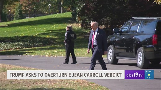 The case that dates back to 2019, when Carroll first went public with allegations that he sexually assaulted her in a department store decades earlier. | KYTX CBS19