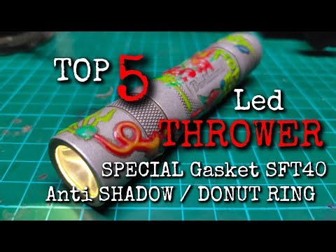 [FAST RECAP] TOP 5‼️THROWER LED (based on HOTSPOT size) for SMALL - MEDIUM EDC Flashlights