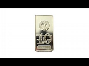 10 oz. .999 Silver Bar with Walking Liberty Design