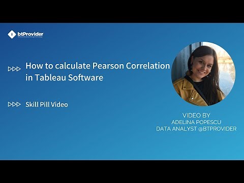 Pearson Correlation Coefficient – How to find it in Tableau Software (EN)