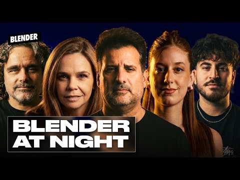 AXEL, MÚSICA y LO NECESARIO para SOBREVIVIR y PELIS que SE VIENEN a LO JOSEMA | BLENDER AT NIGHT