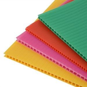 [Hot Item] Colored Polypropylene Coreflute PP Hollow 4X8 Honeycomb Polion Sheets Corrugated Plastic Corex