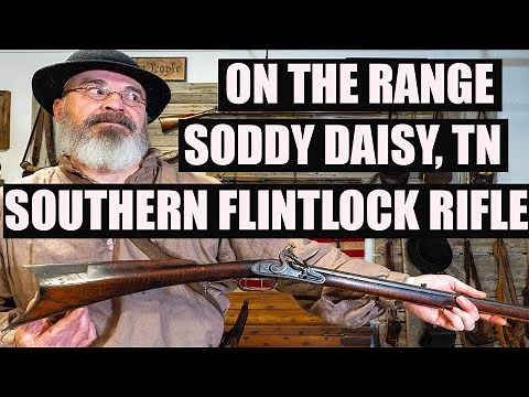 ON THE RANGE WITH THE c1820 .36 CALIBER SODDY-DAISY FLINTLOCK RIFLE