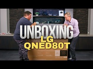 2024 LG QNED80T Unboxing, Pedestal Install, and First Look
