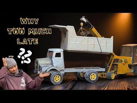 Why my rc tipper getting late ??😥😥