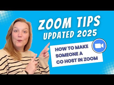 Zoom Tips (Updated 2025): How to Make Someone a Co-Host in Zoom - Logan Clements