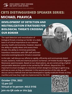 CBTS Distinguished Speaker Series 2025 - Cross-Border Threat Screening and Supply Chain Defense