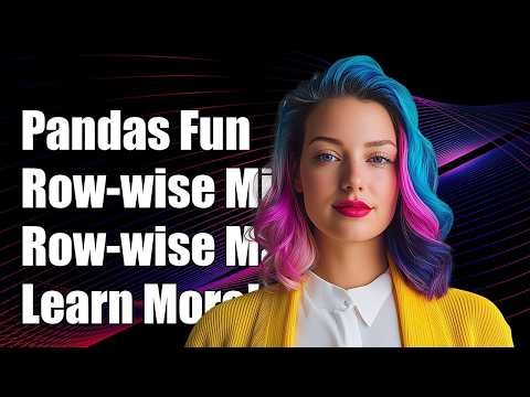 Can Pandas perform row-wise min() and max() functions?