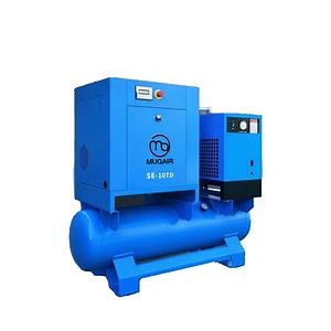 [Hot Item] High-Efficiency Screw Air Compressor with Integrated Refrigerated Dryer