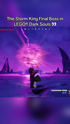 Here is gameplay of the Storm King final boss in LEGO Fortnite aka LEGO Dark Souls 💀 #fortnite #legofortnite #legofortniteodyssey #Gaming #GamingOnTikTok #TikTokGaming #WhatToPlay