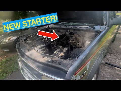 How to Replace Starter on Dodge Dakota real quick like