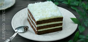 Prajitura cu crema de lapte si blat pufos cu cacao - Adygio Kitchen